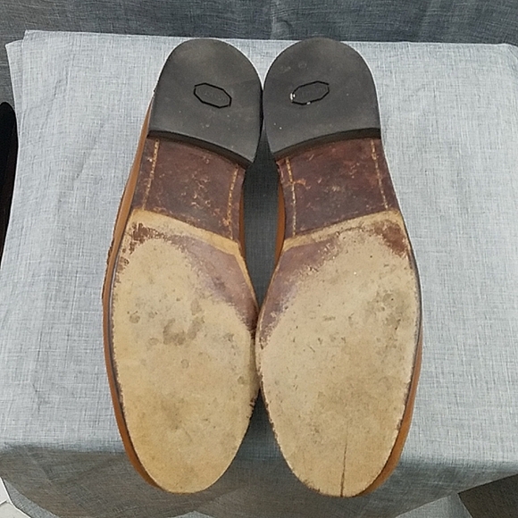 Allen Edmonds Cavanaugh Brown / Walnut penny loafers - men's size 11.5D - Picture 9 of 11